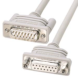KB-D151FK【アナログRGB延長ケーブル(1.5m)】NEC対応ディスプレイ