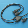 KB-D32Y2 電源2股ケーブル KB-D32Y2 / 電源2股ケーブル
