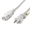 KB-D3315A 電源コード(2P・2m・ライトグレー) KB-D3315A / 電源コード(2P・2m・ライトグレー)