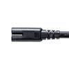 KB-DM2S12A-1 メガネ型コネクタ対応電源コード(1m) KB-DM2S12A-1 / メガネ型コネクタ対応電源コード(1m)