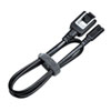 KB-DM2S12A-1 メガネ型コネクタ対応電源コード(1m) KB-DM2S12A-1 / メガネ型コネクタ対応電源コード(1m)
