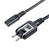 KB-DM2S12A-5 メガネ型コネクタ対応電源コード(5m) KB-DM2S12A-5 / メガネ型コネクタ対応電源コード(5m)