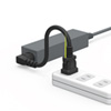 KB-DM3L-02 電源コード(3P・L型コネクタ・0.2m) KB-DM3L-02 / 電源コード(3P・L型コネクタ・0.2m)