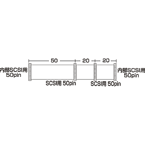 KB-FL502 / すだれタイプフラットケーブル
