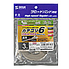 KB-FL6-03C カテゴリ6フラットクロスケーブル(3m・ホワイト) KB-FL6-03C / カテゴリ6フラットクロスケーブル(3m・ホワイト)