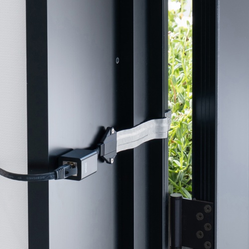 KB-FL6ASTP-EX / すきま用 CAT6A 延長LANケーブル(PoE対応)