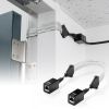 KB-FL6ASTP-EX / すきま用 CAT6A 延長LANケーブル（PoE対応）