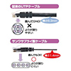 KB-FL6E-05 エンハンスドカテゴリ6フラットケーブル(5m・ホワイト) KB-FL6E-05 / エンハンスドカテゴリ6フラットケーブル(5m・ホワイト)