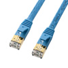 KB-FL7-07BL / カテゴリ7フラットケーブル（7m・ブルー）