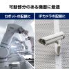 KB-HS6A-01NV / カテゴリ6A ScTPハンダ産業用LANケーブル（ネイビーブルー・1m）