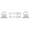 KB-INS10173-3N INS1500(ISDN)ケーブル(3m) KB-INS10173-3N / INS1500(ISDN)ケーブル(3m)
