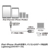 KB-IPLT10K2BK ライトニングケーブル(1m・ブラック) KB-IPLT10K2BK / ライトニングケーブル(1m・ブラック)