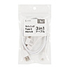 KB-IPLTCM10 ライトニング・Type-C・microUSB 3in1 ケーブル KB-IPLTCM10 / ライトニング・Type-C・microUSB 3in1 ケーブル