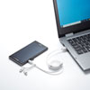 KB-IPLTM08KW ライトニング・Type-C・microB 巻取りUSB 3in1 ケーブル 0.8m KB-IPLTM08KW / ライトニング・Type-C・microB 巻取りUSB 3in1 ケーブル 0.8m