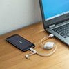 KB-IPLTM08KW ライトニング・Type-C・microB 巻取りUSB 3in1 ケーブル 0.8m KB-IPLTM08KW / ライトニング・Type-C・microB 巻取りUSB 3in1 ケーブル 0.8m