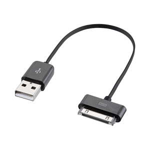 KB-IPUSBBK3 / iPod・iPhone・iPad用USBケーブル(ブラック)