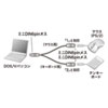 KB-PSY02K3 PS/2スプリッター(0.2m) KB-PSY02K3 / PS/2スプリッター(0.2m)