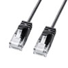 KB-SL6A-02BK カテゴリ6A極細LANケーブル(ブラック・2m) KB-SL6A-02BK / カテゴリ6A極細LANケーブル(ブラック・2m)