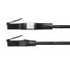 KB-SL6ABA-02BK / マグネット脱着式 カテゴリ6A LANケーブル（細径・2m）