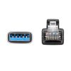 KB-SL6ALAN01BK / USB A LAN変換ケーブル（Gigabit対応・1m）