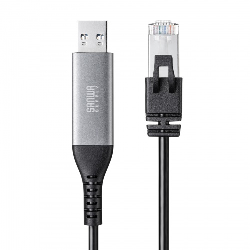KB-SL6ALAN01BK / USB A LAN変換ケーブル（Gigabit対応・1m）