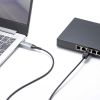 KB-SL6ALAN01BK / USB A LAN変換ケーブル（Gigabit対応・1m）