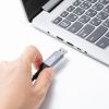 KB-SL6ALAN01BK / USB A LAN変換ケーブル（Gigabit対応・1m）
