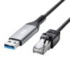 KB-SL6ALAN01BK / USB A LAN変換ケーブル（Gigabit対応・1m）