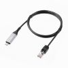KB-SL6CLAN01BK USB Type-C LAN変換ケーブル(Gigabit対応・1m) KB-SL6CLAN01BK / USB Type-C LAN変換ケーブル(Gigabit対応・1m)