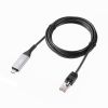 KB-SL6CLAN02BK USB Type-C LAN変換ケーブル(Gigabit対応・2m) KB-SL6CLAN02BK / USB Type-C LAN変換ケーブル(Gigabit対応・2m)