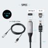 KB-SL6CLAN03BK USB Type-C LAN変換ケーブル(Gigabit対応・3m) KB-SL6CLAN03BK / USB Type-C LAN変換ケーブル(Gigabit対応・3m)