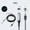 KB-SL6CLAN05BK USB Type-C LAN変換ケーブル(Gigabit対応・5m) KB-SL6CLAN05BK / USB Type-C LAN変換ケーブル(Gigabit対応・5m)