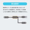 KB-SL6CLANPD1BK 急速充電対応 USB Type-C LAN変換ケーブル(Gigabit対応・PD100W・1m) KB-SL6CLANPD1BK / 急速充電対応 USB Type-C LAN変換ケーブル(Gigabit対応・PD100W・1m)
