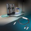KB-SL6CLANPD1BK 急速充電対応 USB Type-C LAN変換ケーブル(Gigabit対応・PD100W・1m) KB-SL6CLANPD1BK / 急速充電対応 USB Type-C LAN変換ケーブル(Gigabit対応・PD100W・1m)