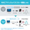 KB-SL6CLANPD2BK / 急速充電対応 USB Type-C LAN変換ケーブル（Gigabit対応・PD100W・2m）
