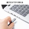 KB-SL6CLANPD2BK / 急速充電対応 USB Type-C LAN変換ケーブル（Gigabit対応・PD100W・2m）
