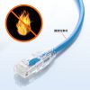 KB-SL6YS-005BL カテゴリ6LANケーブル(スリム、やわらか、ツメ折れ防止コネクタ、0.5m・ブルー) KB-SL6YS-005BL / カテゴリ6LANケーブル(スリム、やわらか、ツメ折れ防止コネクタ、0.5m・ブルー)