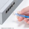 KB-SL6YS-02W カテゴリ6LANケーブル(スリム、やわらか、ツメ折れ防止コネクタ、2m・ホワイト) KB-SL6YS-02W / カテゴリ6LANケーブル(スリム、やわらか、ツメ折れ防止コネクタ、2m・ホワイト)