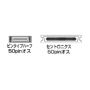 KB-SPC2 / SCSIケーブル（2m）