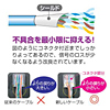 KB-STP-02LBN STPエンハンスドカテゴリ5単線ケーブル(2m・ライトブルー) KB-STP-02LBN / STPエンハンスドカテゴリ5単線ケーブル(2m・ライトブルー)