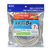 KB-STP-07LN STPエンハンスドカテゴリ5単線ケーブル(7m・ライトグレー) KB-STP-07LN / STPエンハンスドカテゴリ5単線ケーブル(7m・ライトグレー)