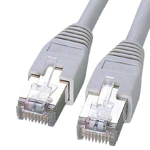 KB-STP-20 / STPエンハンスドカテゴリ5単線ケーブル(ライトグレー・20m)