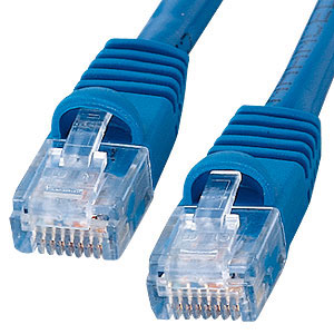 KB-T5M-20BLL / UTPエンハンスドカテゴリ5単線ケーブル(ブルー・20m)