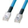 KB-T5NB-02LBN ノイズビートCAT5eLANケーブル(2m・ライトブルー) KB-T5NB-02LBN / ノイズビートCAT5eLANケーブル(2m・ライトブルー)