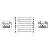 KB-T5T-05R エンハンスドカテゴリ5単線LANケーブル(5m・レッド) KB-T5T-05R / エンハンスドカテゴリ5単線LANケーブル(5m・レッド)