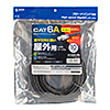 KB-T6AAD-10BK カテゴリ6A屋外用LANケーブル(ブラック・10m) KB-T6AAD-10BK / カテゴリ6A屋外用LANケーブル(ブラック・10m)