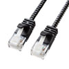 KB-T6AME-02BKW つめ折れ防止カテゴリ6A細径メッシュLANケーブル(ブラック&ホワイト・2m) KB-T6AME-02BKW / つめ折れ防止カテゴリ6A細径メッシュLANケーブル(ブラック&ホワイト・2m)