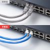 KB-T6ASB-05BL カテゴリ6A STP LANケーブル(超ショートブーツ・ブルー・5m) KB-T6ASB-05BL / カテゴリ6A STP LANケーブル(超ショートブーツ・ブルー・5m)