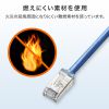 KB-T6ASB-05BL カテゴリ6A STP LANケーブル(超ショートブーツ・ブルー・5m) KB-T6ASB-05BL / カテゴリ6A STP LANケーブル(超ショートブーツ・ブルー・5m)