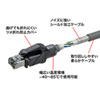 KB-T6ASTP-02GY カテゴリ6A STP LANケーブル(グレー・2m) KB-T6ASTP-02GY / カテゴリ6A STP LANケーブル(グレー・2m)